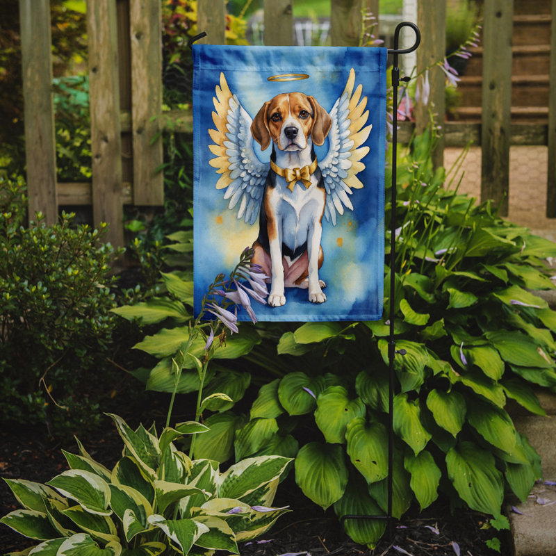 Beagle, mon ange, drapeau de jardin