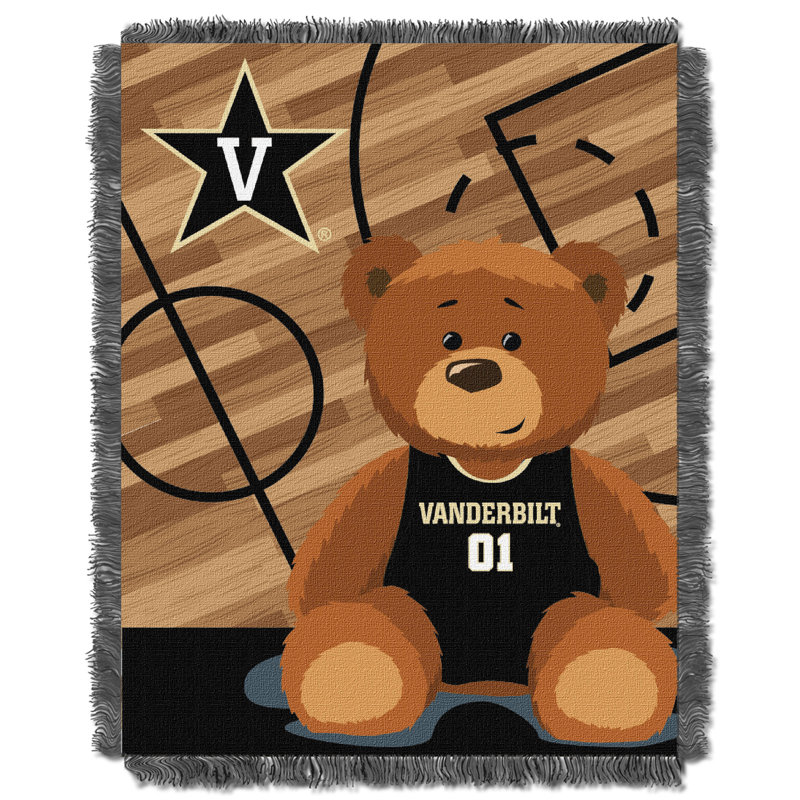 Vanderbilt baby blanket Collegiate