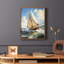 NAUTICAL Series CECXLVI - Impression encadrée de qualité supérieure - Prêt à être accroché - Aucun clou requis-1439884068-1439884088