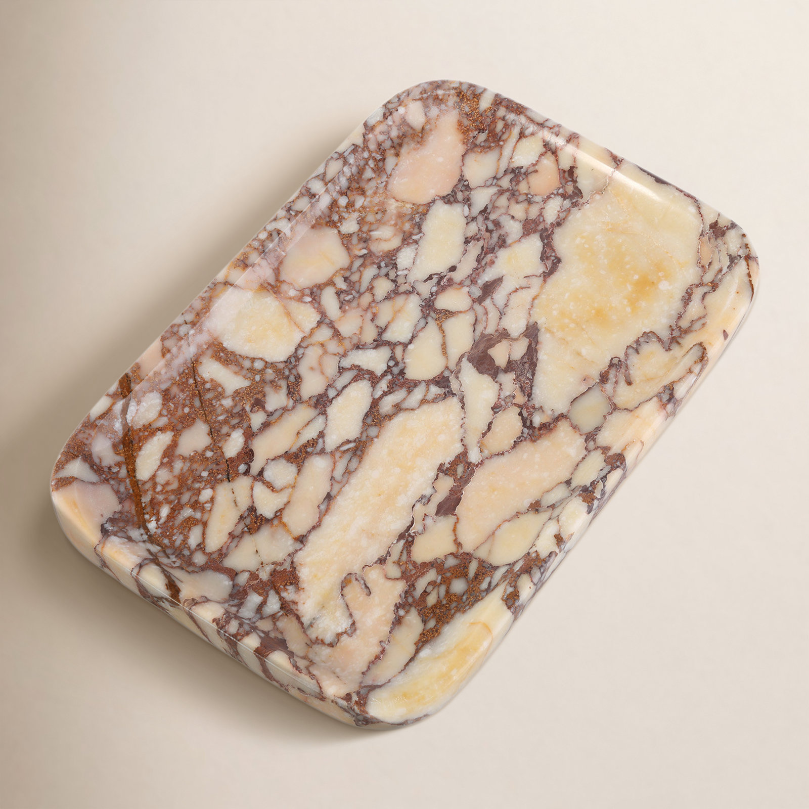 Guein Genuine Marble Decorative Tray