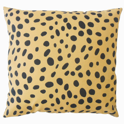 Ibson Polka Dots Feather Reversible Throw Pillow