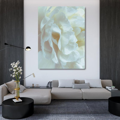 Art sur toile tendue Lark Manor ™ Pollard, David, pivoine jaune pâle II