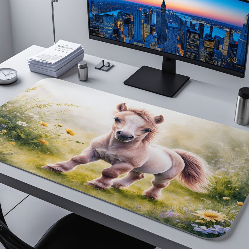 Polyester Desk Pad, 23.6x13.8