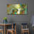 'Orange Lava' Metal Wall Art-1384844086