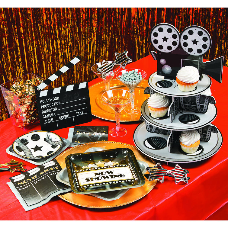 Movie Reel Cupcake Stand, Party Supplies, Treat Stand -1 Piece
