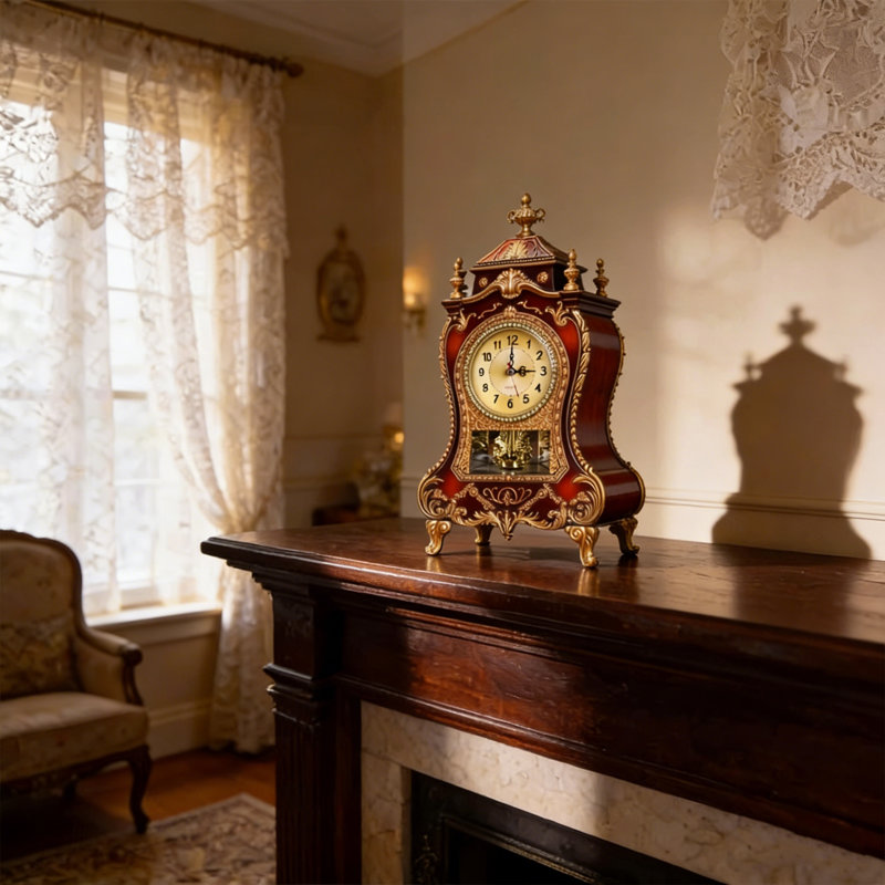 Electric Tabletop Clock with Alarm