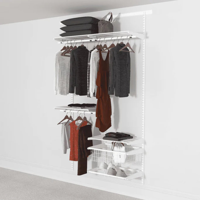 Brynner Stainless Steel Wardrobe