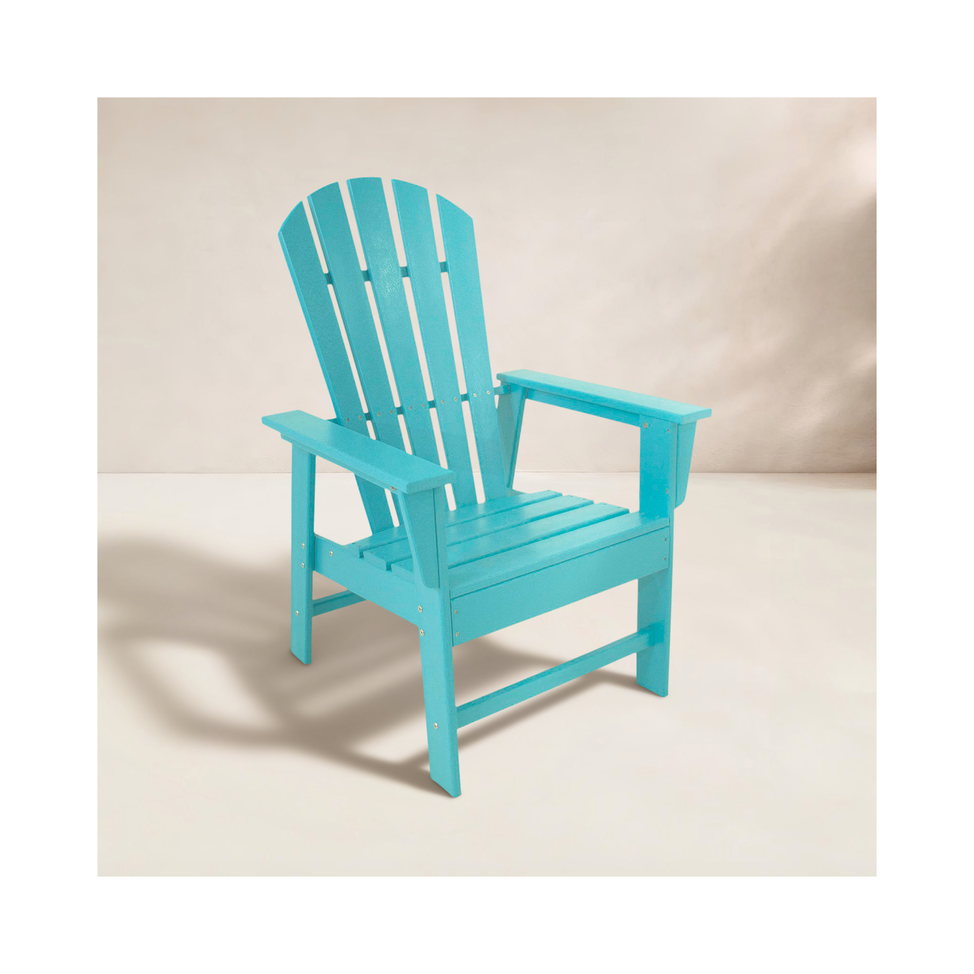POLYWOOD South Beach Casual Chair, Aruba