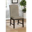 Structure gris espresso de style transitionnel 2pc