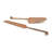 2 Piece Stainless Steel Cake Serving Set
