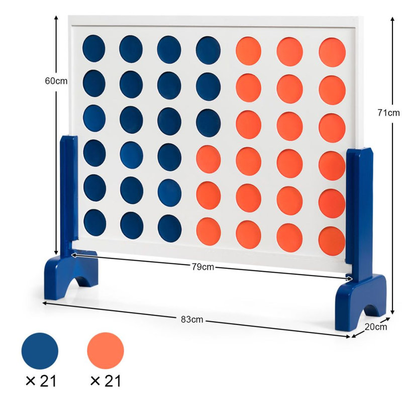 Freeport Park Getz Giant Games, White/Blue