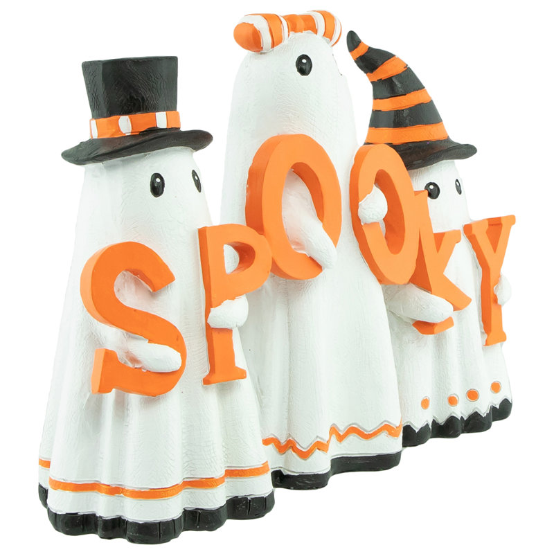 Décoration d'Halloween 9,25 "Spooky Ghost Trio