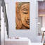 Bouddha en bois sculpté 3 pièces-92829584