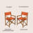 Tonora Folding Director Chair with Cushions-1646359698
