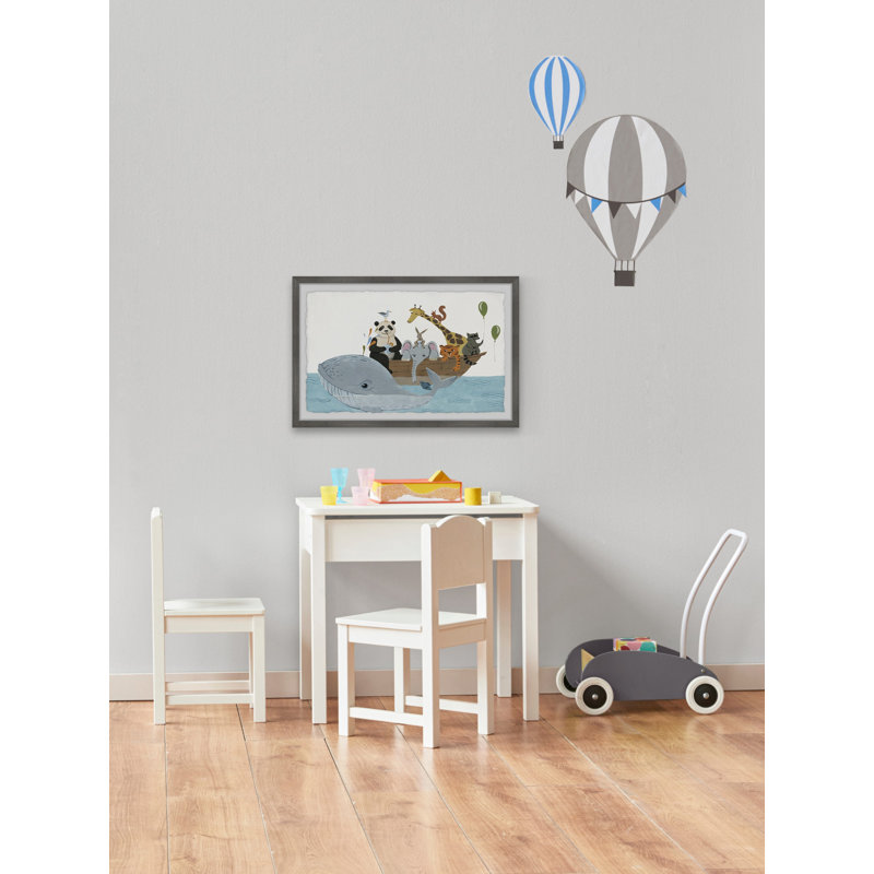«Kiera Whale longtemps», reproduction encadrée, H 12 po x l 18 po x 1,5 po