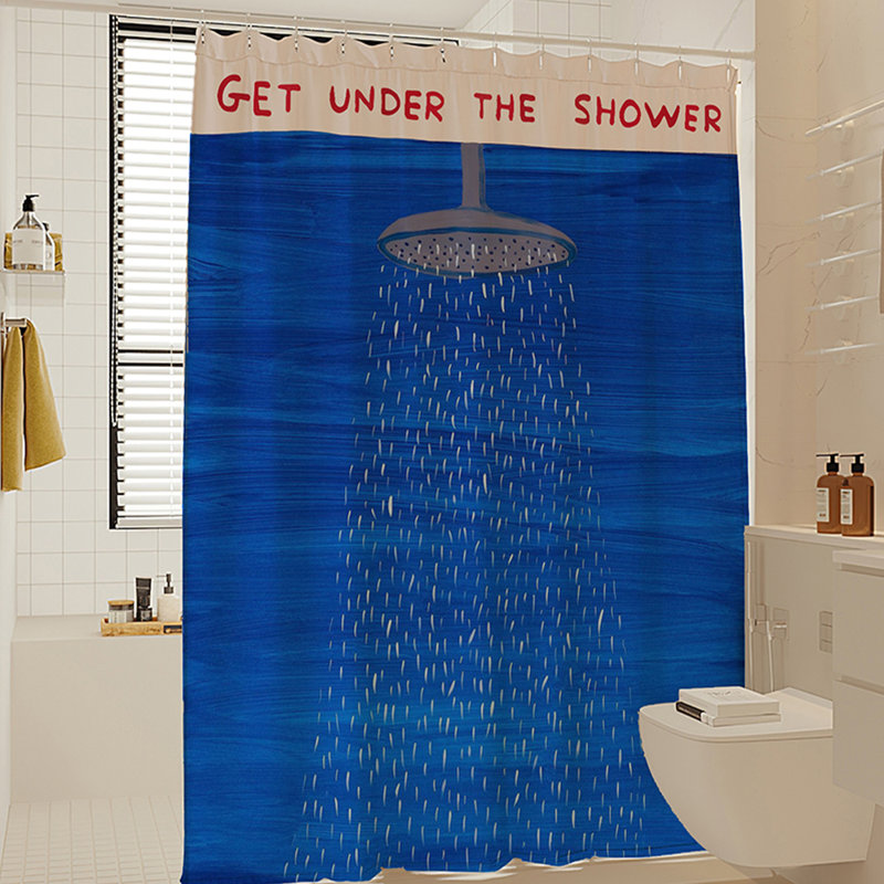 Rideau de douche en polyester