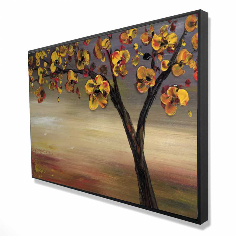 Fall Tree | Framed Canvas for Office Landscapes Decor