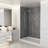60"W x 32"D x 96"H Shower Wall Panel Surround Kit 3-Piece, Glue-Up Acrylic with 2 Corner Trims & 2 Edge Trims, Trimmable Waterproof Wall Panels, 2.8mm Thick-126555097-119919535