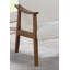 Stylish White Wool Fabric Upholstered Accent Chair