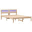 With LED Strip Lights With Headboard Solid Pine Wood-1210906042-1210906045