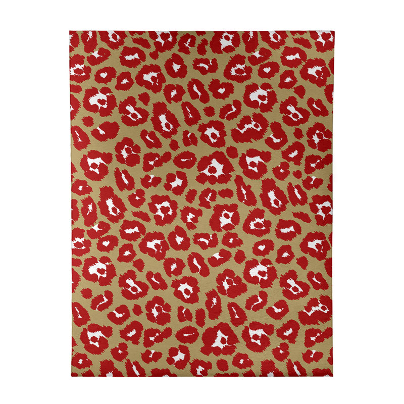Animal Print Indoor Rug, Rectangle 5' x 7'