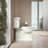 Cachet Nightlight Quiet-Close with Grip-Tight Elongated-Front Toilet Seat-15307807-85965079