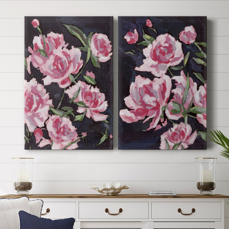Meer Rosa I-Premium Gallery Wrapped Canvas -Ready to Hang, 18" H x 24" W