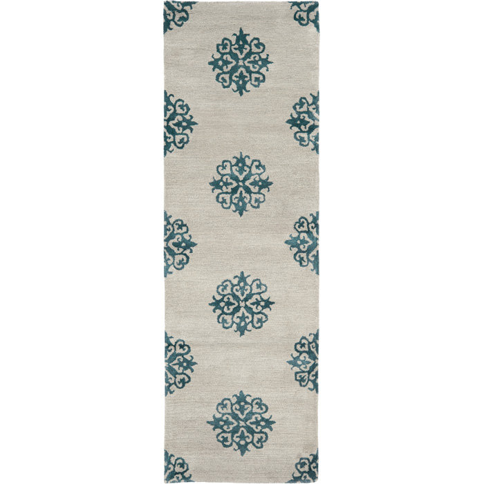 Candelo Hand Tufted Wool Pile Geometric Rug