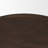 Cayson Dark Brown Sculptural Round Accent Table
