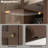 End Table With Charging Station, Narrow Side Table With USB Ports And Outlets, Small Table With Hidden Storage And Open Shelf For Living Room