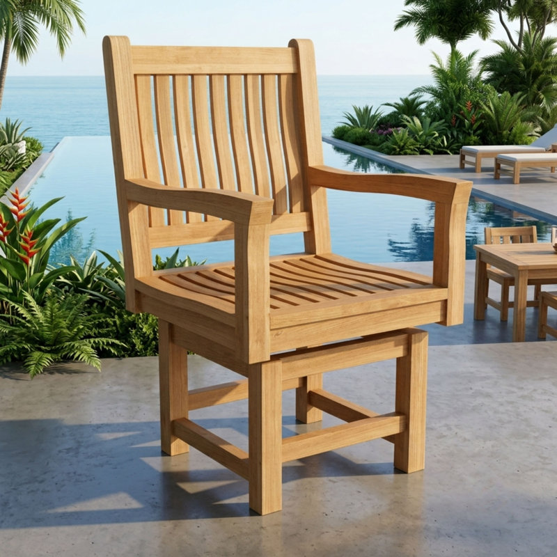 Rialto Outdoor Teak Dining Armchair