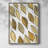 Patterned Leaf Shapes II Framed Print - Solid Wood-795113261