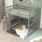 Garance Kids Full Loft Bed with Drawers-2056897300