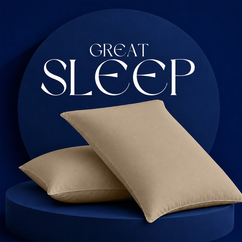 Supersoft Microfiber Pillowcases - Durable, Wrinkle Resistant & Easy Care , Beige