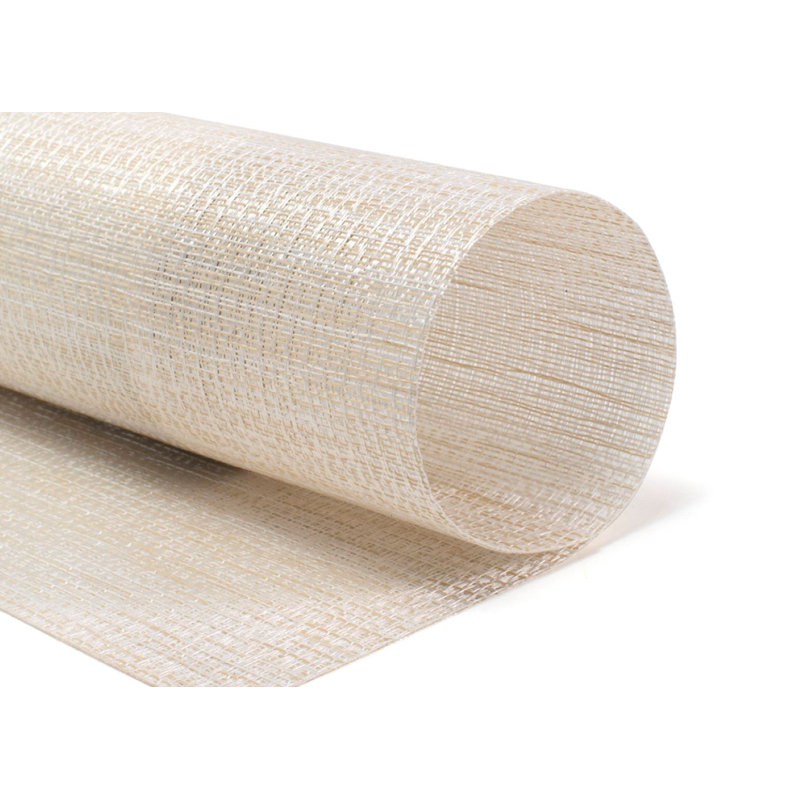 Napperon en vinyle 16 po Metroweave® Husk, Brun clair