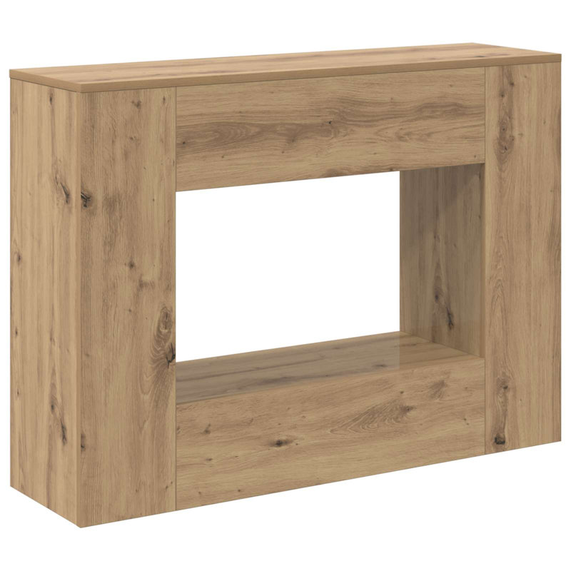 Console Table, 74cm H x 101cm W x 29cm D, Artisan Oak, Artisan Oak, Artisan Oak