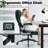 Big and Tall  Ergonomic Executive Office Chair With Adjustable Lumbar Support and Armrest,400LBS-1794356309