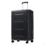 Ensemble de bagage 6 pièces, valise rigide avec roulettes doubles et verrou à mot de passe