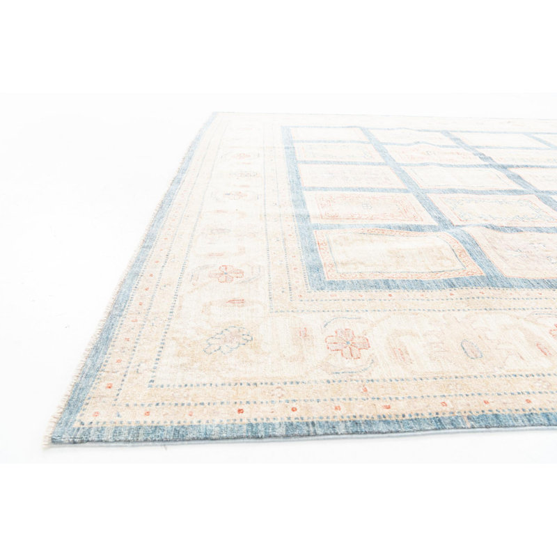 Tapis bleu Nitta