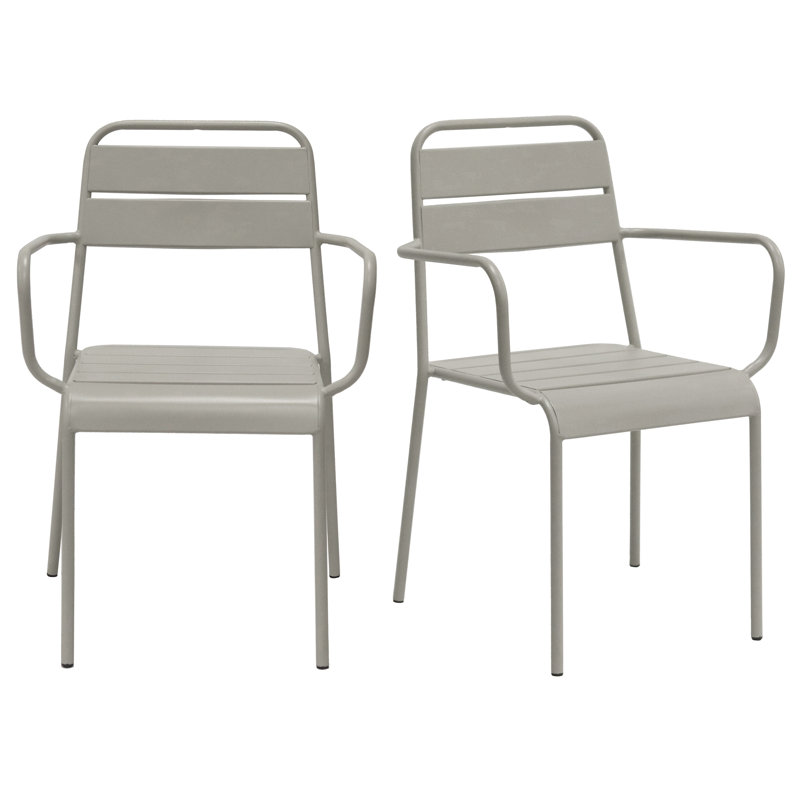 Chaise de salle à manger Pendry, Gris