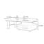Table basse de luxe au design minimaliste