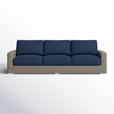Nassau Patio Sofa with SunbCushions by Ebern Designs