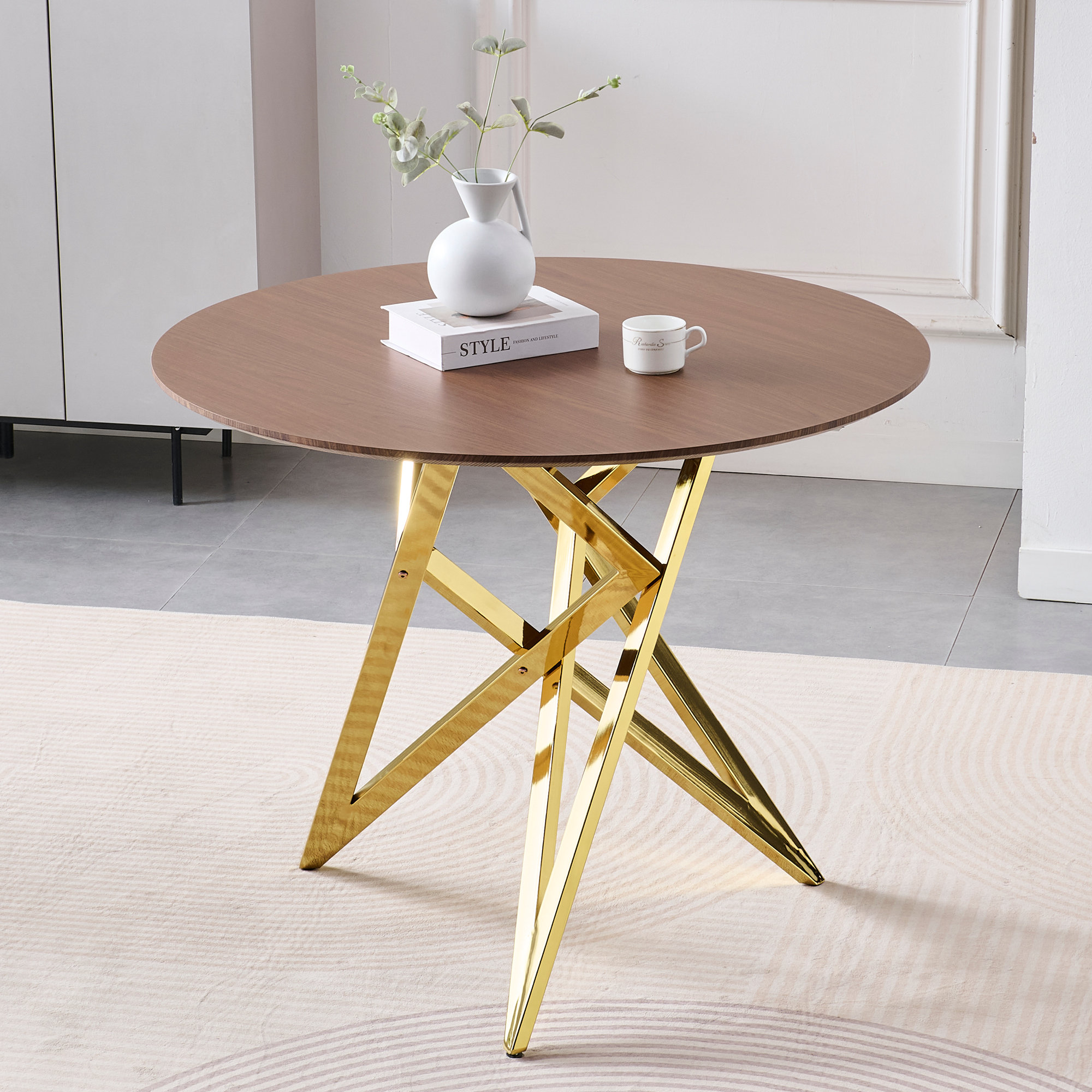 Modern Mini Table Double Wrought Studio Modern Dining Table, Small Kitchen Table - Wayfair Canada