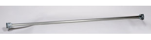 Ensemble de rail pour porte-vêtements 72 po