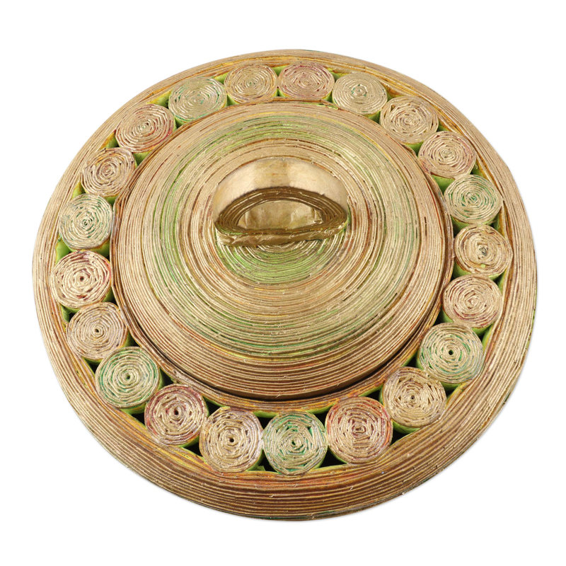 Bayou Breeze Fabric Decorative Basket