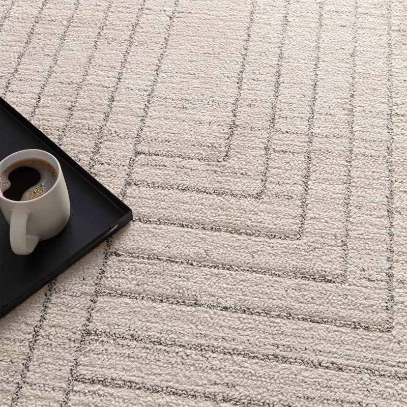 Rynesha Geometric Area Rug, Rectangle 80 x 140 cm