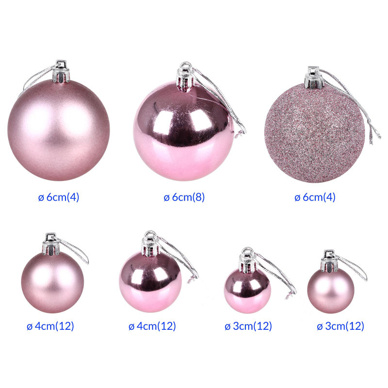 20cm Astrology & Stars Bauble, Pink