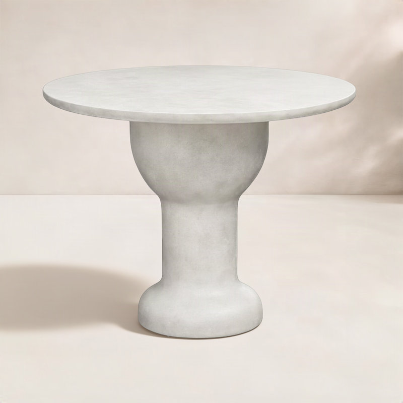 Table basse d'extérieur Genevieve Magnolia crème