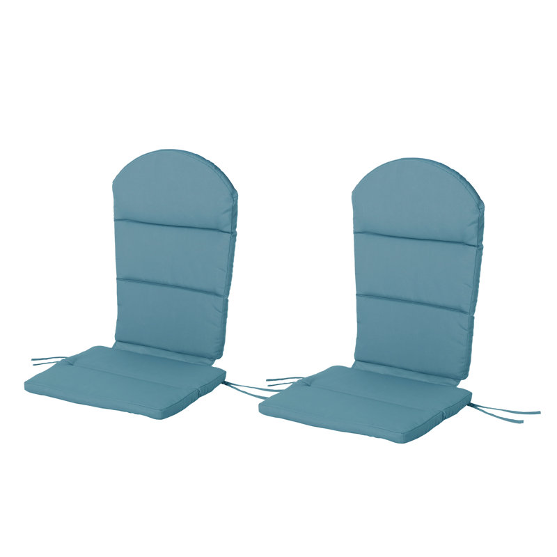 Dark Teal Water-Resistant Adirondack Chair Cushions Set of 2