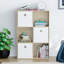 Herlind 96.5 cm H x 64.5 cm W Cube Bookcase-1647655490